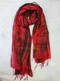 Khăn lụa mỏng loang